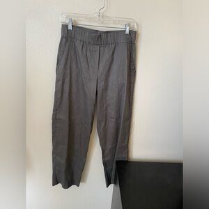 D. Exterior Women’s Linen Blend Pull On Pants Tuape Italian Size 44